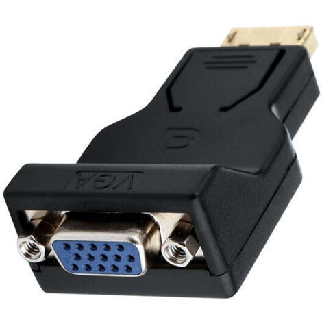 Adaptador DisplayPort a VGA i-Tec DP2VGAADA Negro