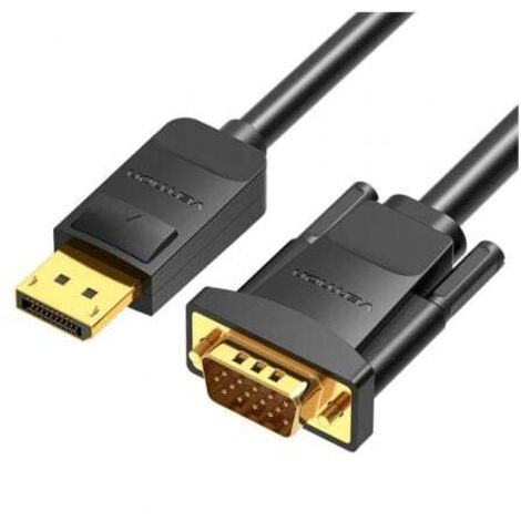 Adaptador DisplayPort a VGA Vention HBLBH Negro 2 m