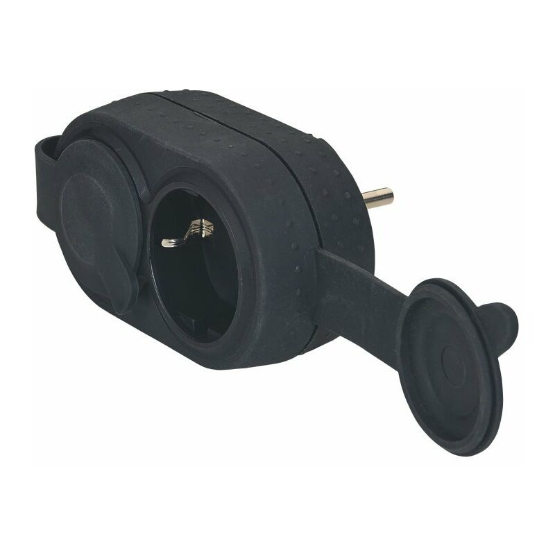 

Adaptador Doble Con Tapa Ip44 16A-230 V