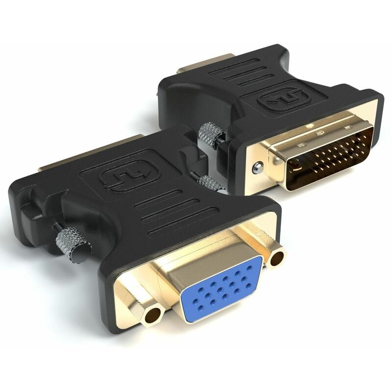 

Adaptador DVI 24+5/M - VGA/H Negro