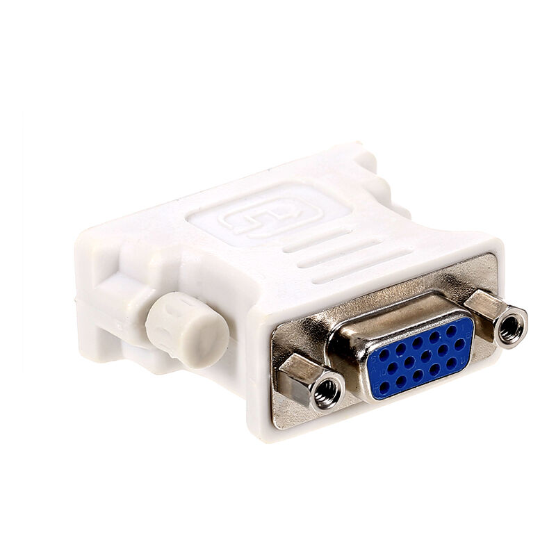 

Adaptador DVI a VGA DVI (24 + 1) Convertidor adaptador macho a VGA hembra para computadora de escritorio Proyector de monitor de computadora