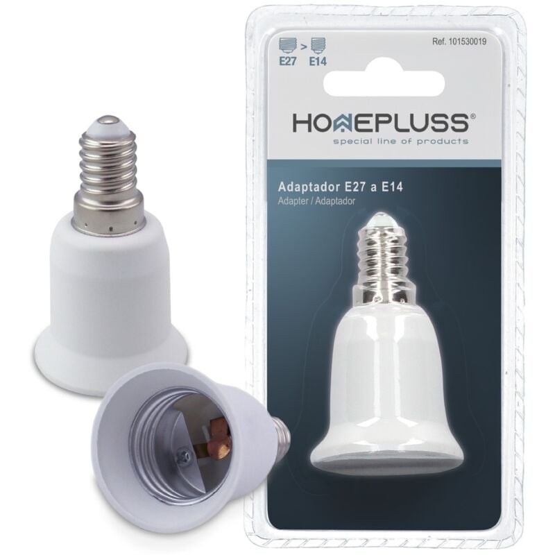

Adaptador E14 a E27 - 10u retractil