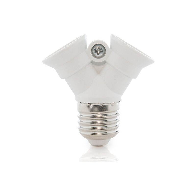 

Adaptador E27 a 2 X E14 (KD-ADAPT E27-2XE14)