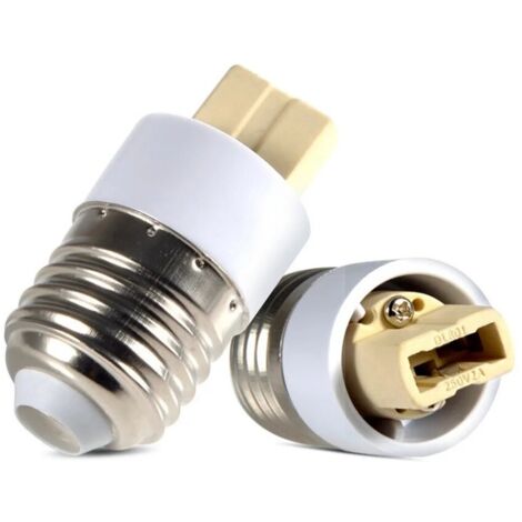 Adaptador E27 a G9  Blanco