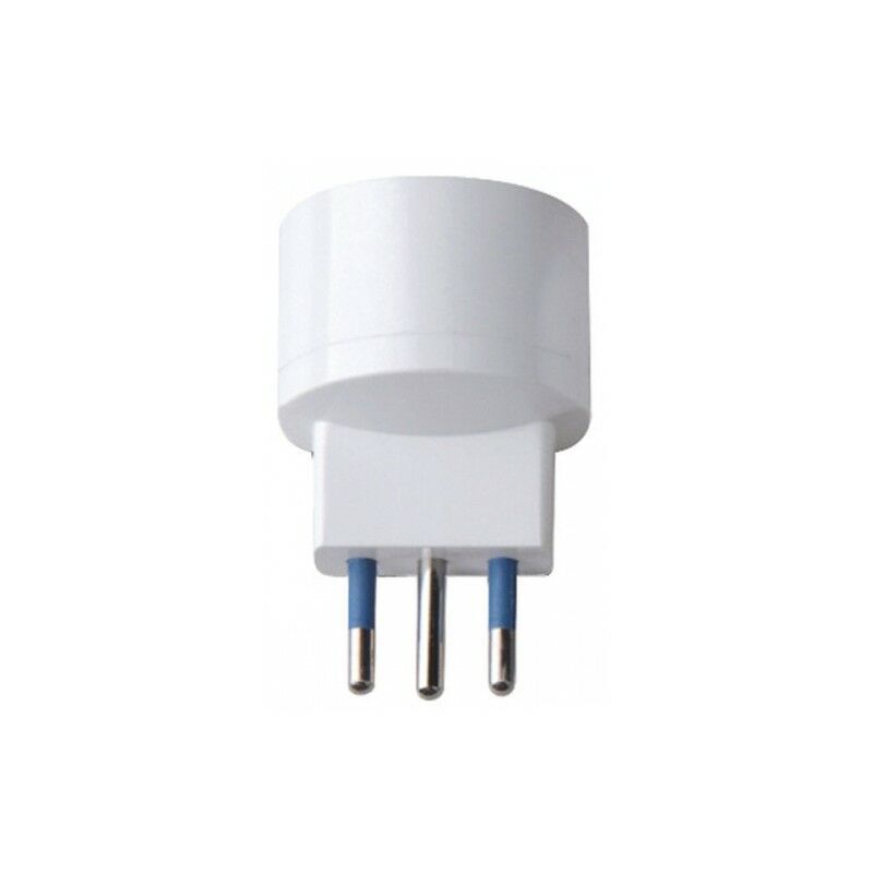 

Wiva Group - Adaptador Enchufe 10A S11 - Toma Schuko Blanco