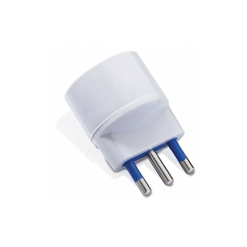 

Adaptador Enchufe 16A S17 - Toma Schuko Blanco