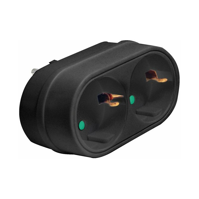 

Adaptador Enchufe Frontal Doble Ng