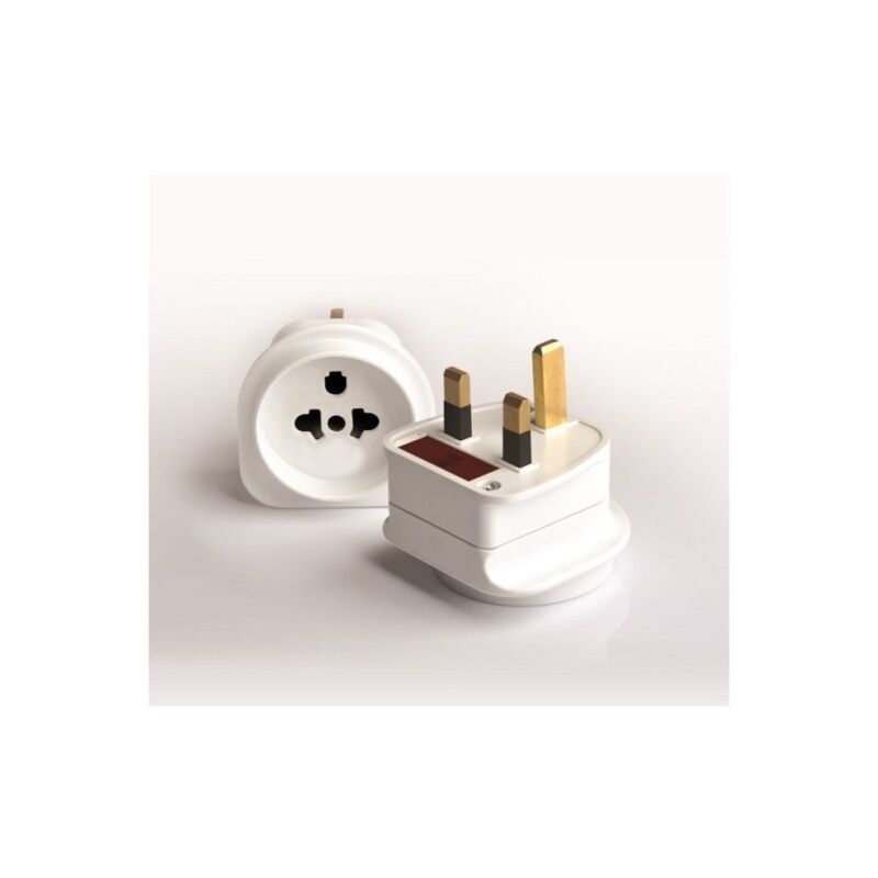 

Adaptador Viaje Todo El Mundo A Uk Blanco Travel Blanco