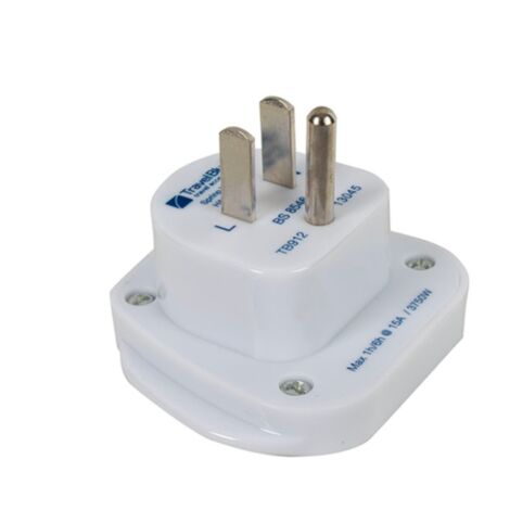 Adaptador entrada multiple mundial a salida clavija estados unidos, tb-912, travel blue
