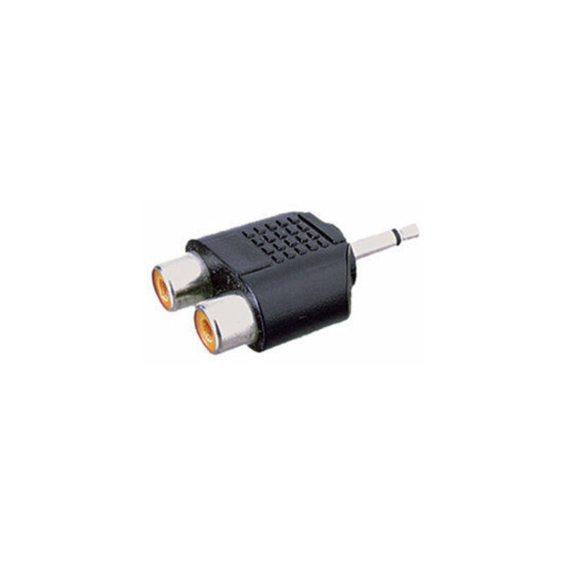 

Adaptador estéreo 3.5 mm a doble hembra RCA 13.500 8430552022649 - Electro Dh