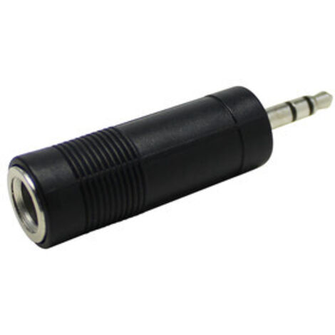 Adaptador estéreo 3.5 mm a hembra estéreo 6.35 mm Electro Dh 13.230 8430552022366