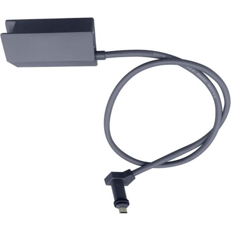 Adaptador Ethernet satelital, antena parabólica rectangular, kit de conexión a internet USB Powerline para V2