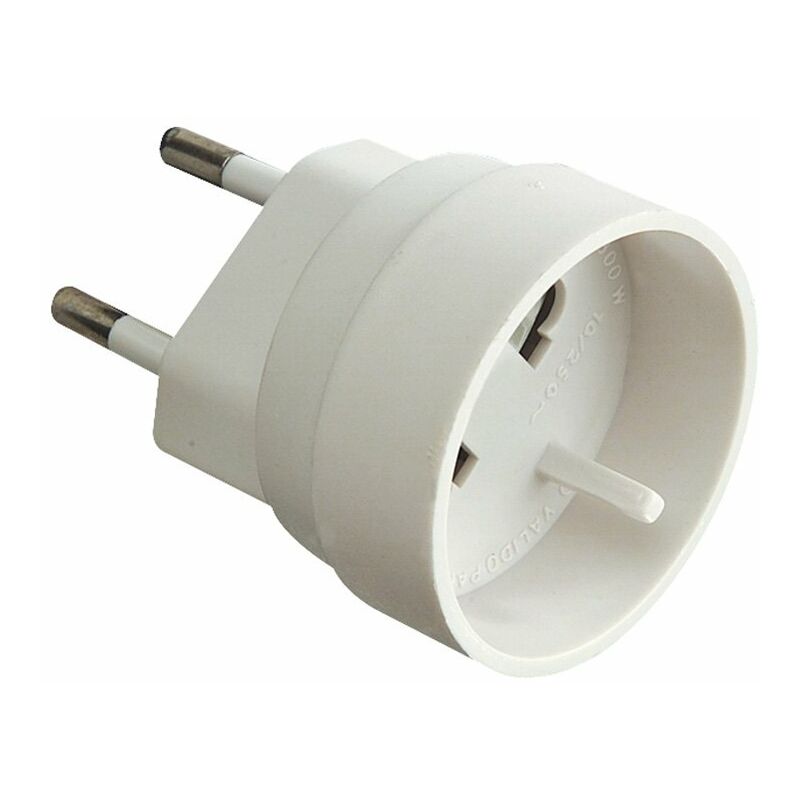 

Adaptador Europeo Universal 10A Blanco
