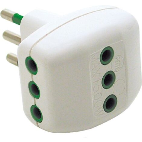 Adaptador Fanton 82200 de S11 a 3P11 blanco