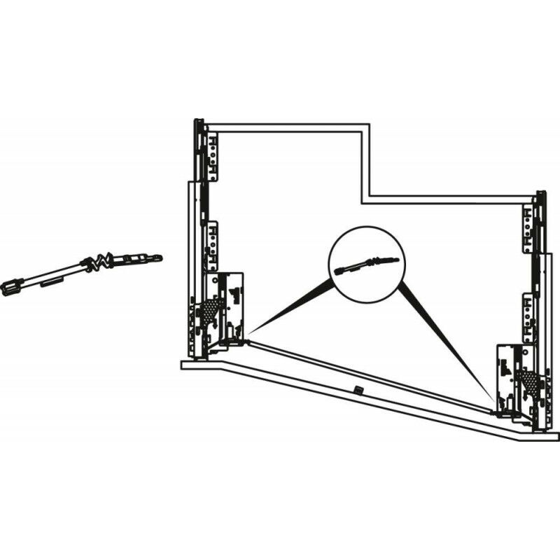 

Adaptador flexible para Push to open Silen