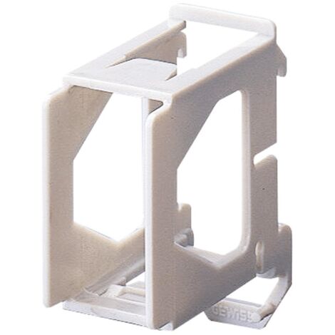 Adaptador Gewiss conexión din 1,5 módulos GW26409