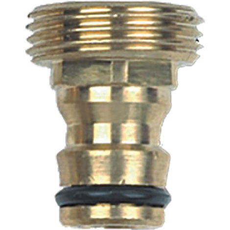 Adaptador grifo latón 3/4"-M 9801350 Blister Aqua