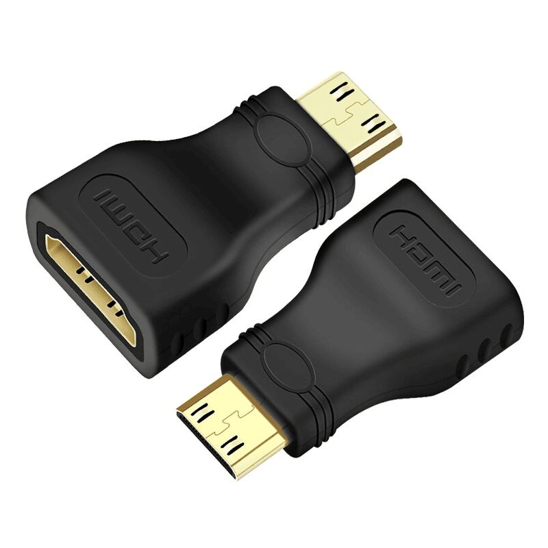 

Adaptador Hdmi a mini HDMI Tipo C Macho Negro