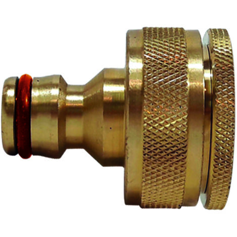 Adaptador hembra de metal para manguera - 3/4"x1/2"