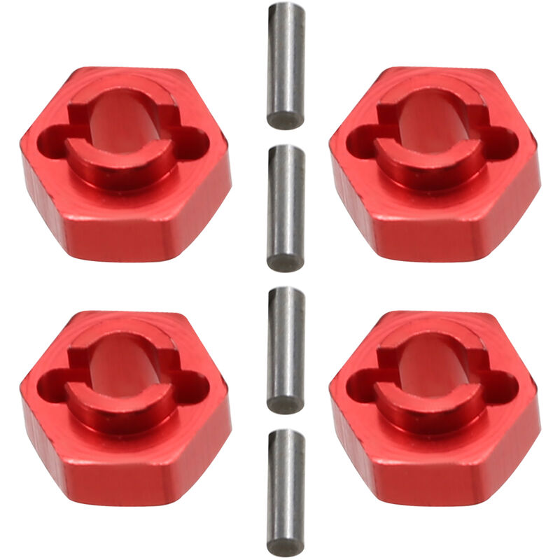 

Happyshopping - Adaptador hexagonal de aleacion de aluminio de 4 piezas de 3 mm para 1/24 AXIAL SCX24 AXI90081 AXI00001 AXI00002 Accesorios de coche