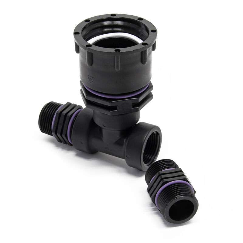 

Adaptador IBC hembra S60X6 pieza en T con macho 2x 33.25 (1') / hembra 30.93 (1')