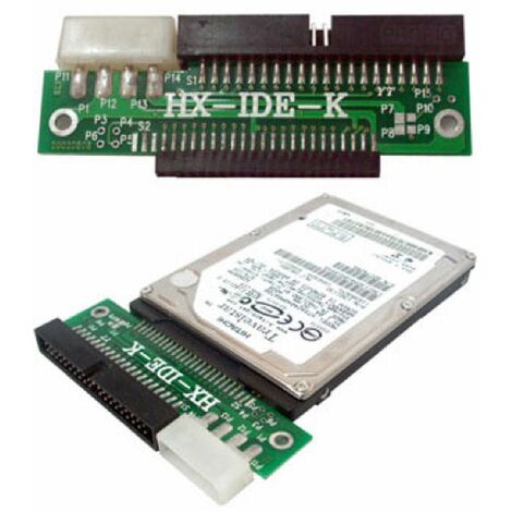 Adaptador IDE transforma tu disco duro 2.5 a 3.5
