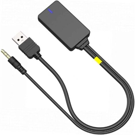 Adaptador inalámbrico Bluetooth para entrada de audio de coche e interfaz de música con cable USB auxiliar para BMW E90, E91, E92 y E93
