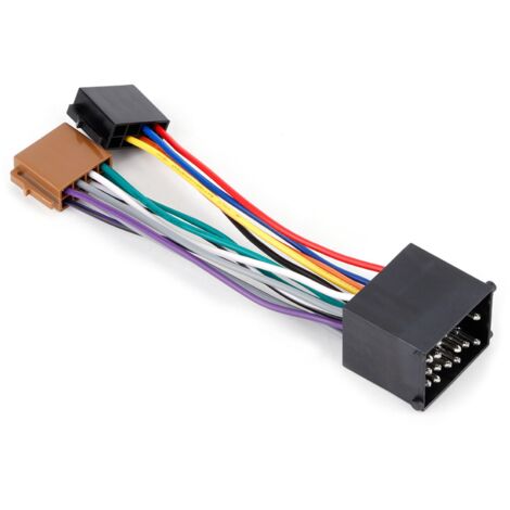 Adaptador ISO para autorradio, cable de conexión estéreo compatible con E36, E46 y E39.