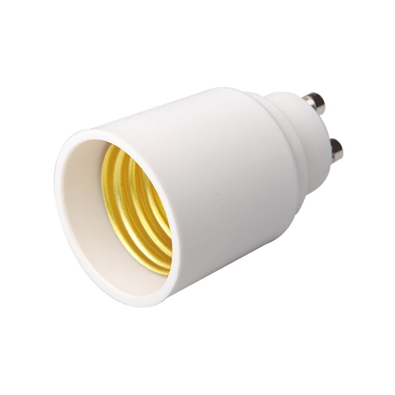 

Adaptador lamparas GU10 a E27 - Blanco