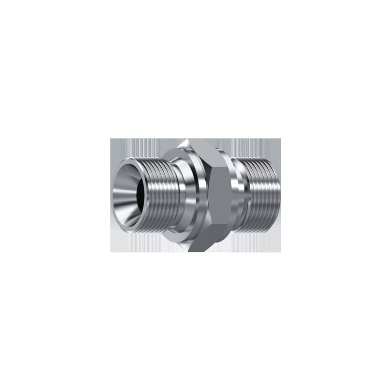 Adaptador M-M Cono 60º Inox 1 Bsp 1 Bsp - Dicsa