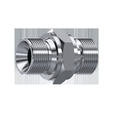 ADAPTADOR M-M CONO 60Âº INOX 1" BSP 1" BSP - DICSA