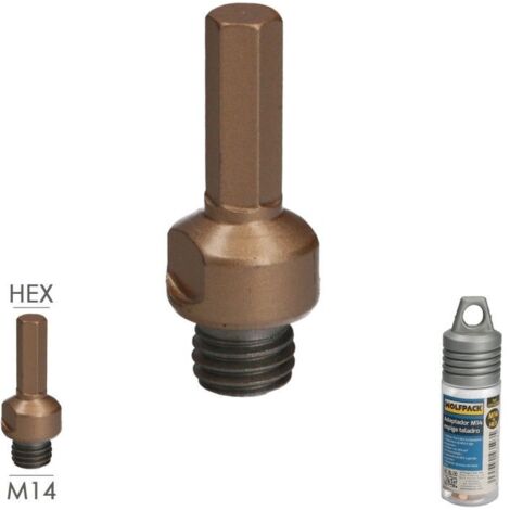 Adaptador M14 A Espiga Taladro