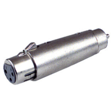 Adaptador Micro hembra a RCA hembra de 3 contactos Electro Dh 10.251/F 8430552084524