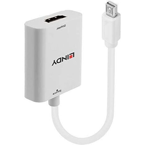 Adaptador Mini Display Port a HDMI LINDY 41069 Blanco