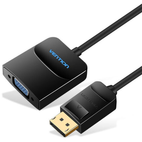 Adaptador Mini Display Port a HDMI Vention HBFBB Negro 15 cm