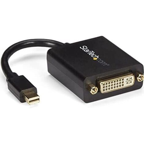 Adaptador Mini DisplayPort a DVI Startech MDP2DVI Negro 0,13 m