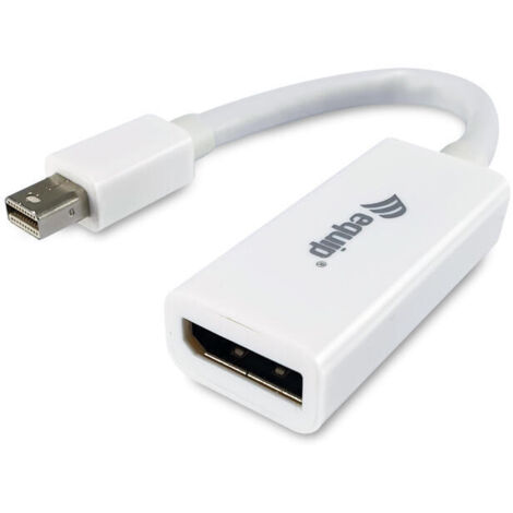 ADAPTADOR MINI DISPLAYPORT MACHO  A  DISPLAYPORT HEMBRA