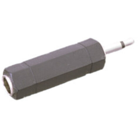 Adaptador mono 3.5 mm a hembra mono 6.35 mm Electro Dh 13.200 8430552022335
