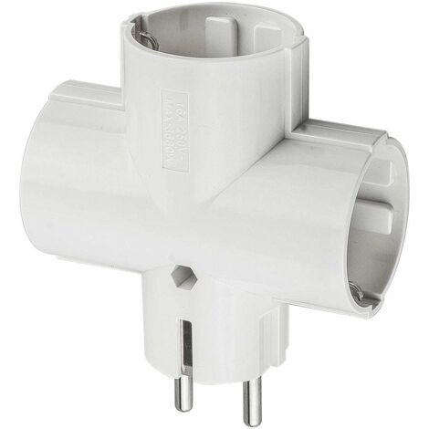 ADAPTADOR ONLEX 10/16A.4,8MM.3T.BLANCO - ALFA DYSER