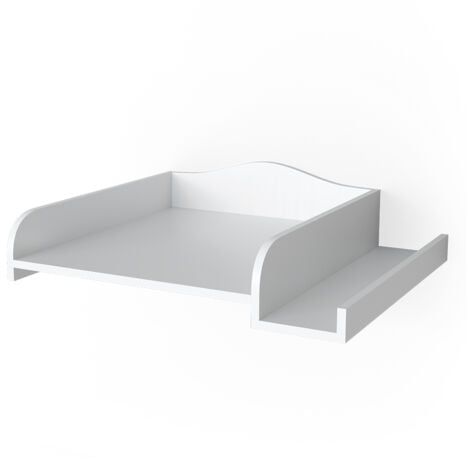 Adaptador para cambiar pañales , Blanco, 83.2 x 72 cm en lavadora, Vicco