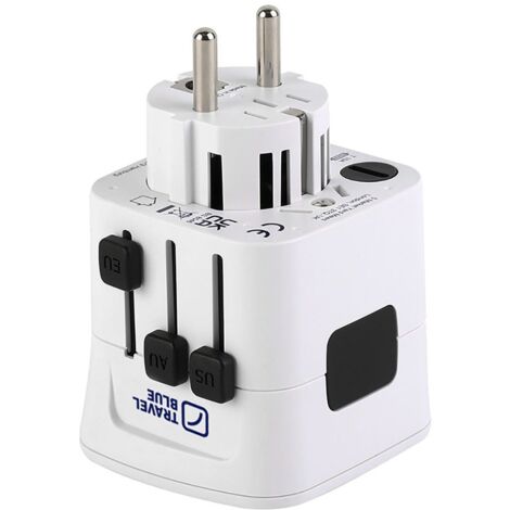 Adaptador para enchufe entrada universal a 150 paises