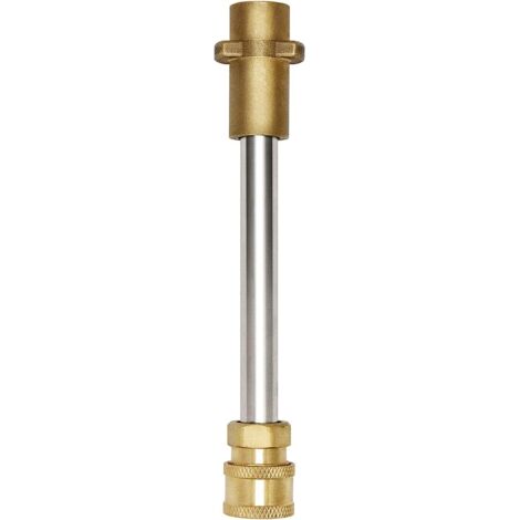 Adaptador para pistola de limpieza de alta presión, adaptador de pistola de espuma de conexión rápida de 1/4" con boquilla.