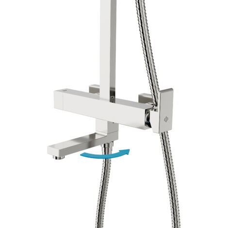 Adaptador para Salida de Bañera  Acabado en Cromo  Apto para Modelo Inverter C