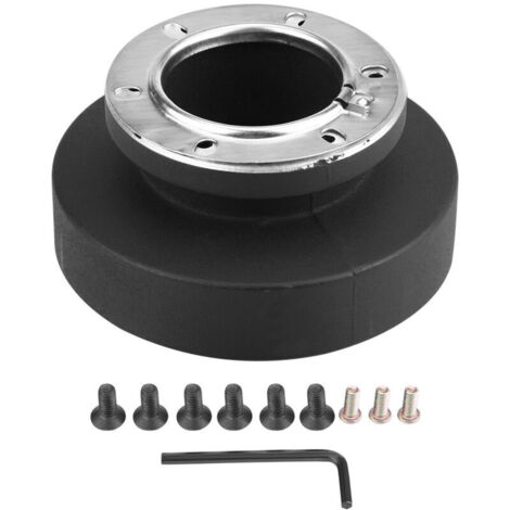 Adaptador para volante de coche, duradero y resistente al desgaste, fácil instalación para vehículos - Crezuo
