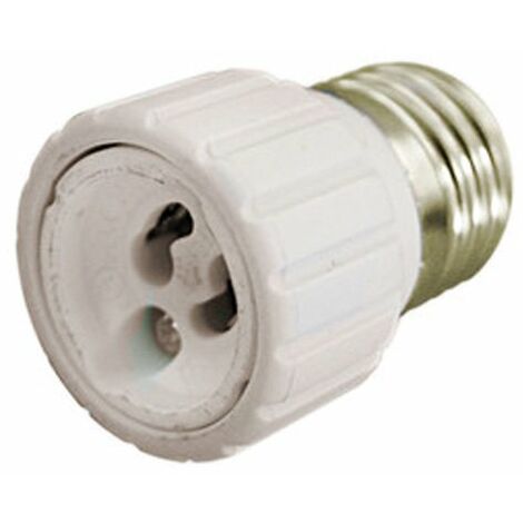 ADAPTADOR PORTALAMPARAS DE E-27 A GU-10