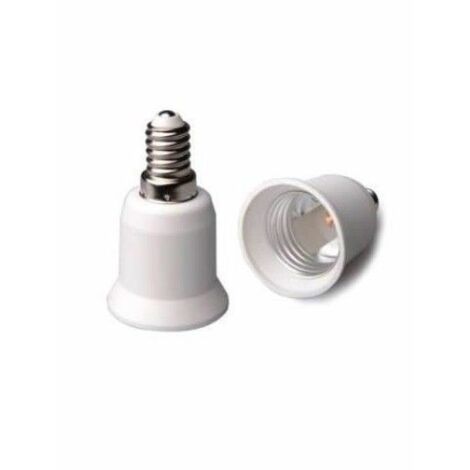 Adaptador Portalámparas de E14 a E27