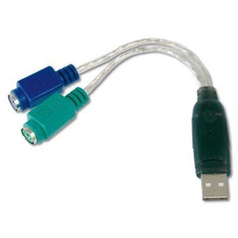 Adaptador PS/2 a USB Digitus DA-70118