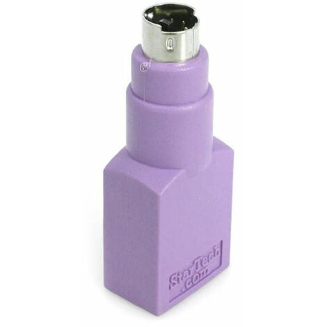 Adaptador PS/2 a USB Startech GC46FMKEY            Violeta
