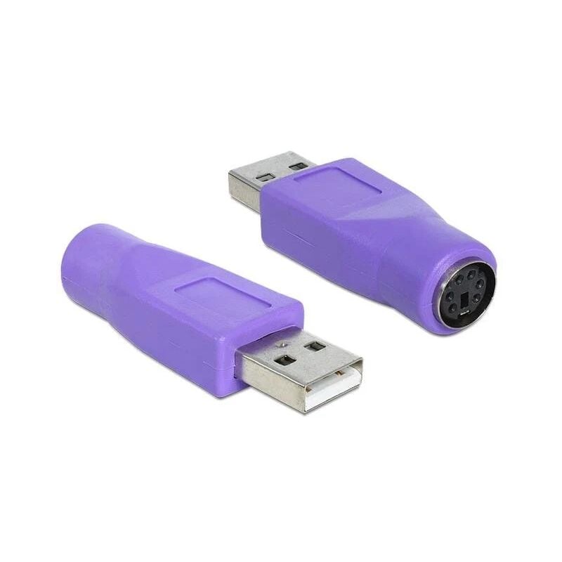 

Adaptador PS2 a USB M/H Morado