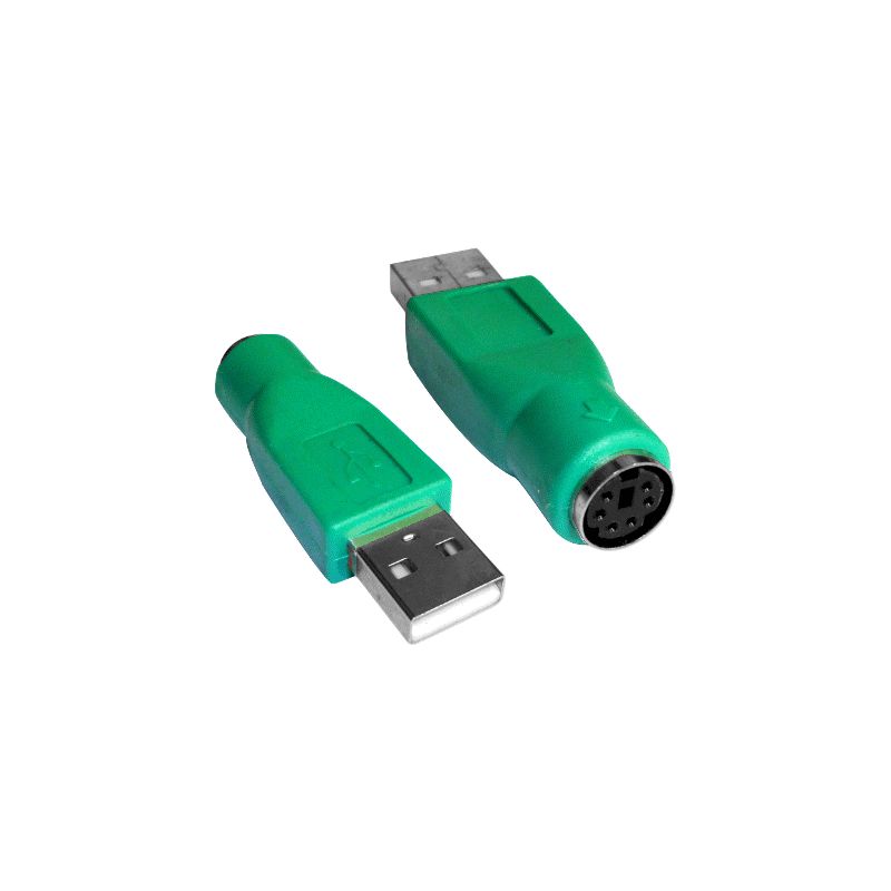 

Adaptador PS2 a USB M/H Verde